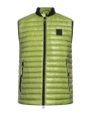 Belstaff Man Vest Lime Green Size 44 Polyamide In Green