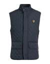 Belstaff Icon Lightweight Quilted Nylon Vest In Blue
