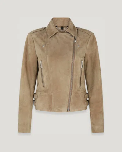 Belstaff Marianne Jacket In Washed Sand