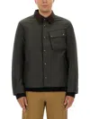 Belstaff Jacket Long Sleeve Chest Pocket In Black