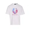 Belstaff Crewneck T-shirt With Graphic Print Logo