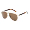 Belstaff Gold Acetate Sunglasses In Gold