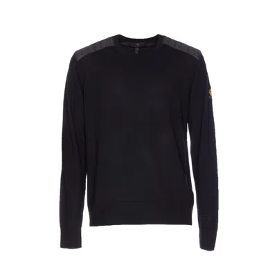 Belstaff Men Kerrigan Sweater In Black