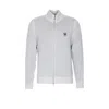 Belstaff Ribbed Knit Sweater Textured Finish In Gray