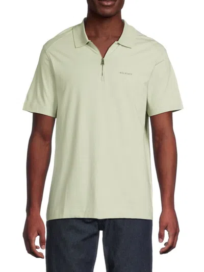 Belstaff Men's Stretch-cotton Polo Shirt In Green