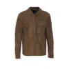 Belstaff Chaqueta De Cuero - Verde