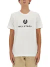 Belstaff Men T-shirt Girocollo In White