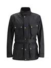 Belstaff Men Trailmaster Waterproof Jacket In Black