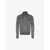 Belstaff Man Cardigan Charcoal Size L Wool In Forge Grey
