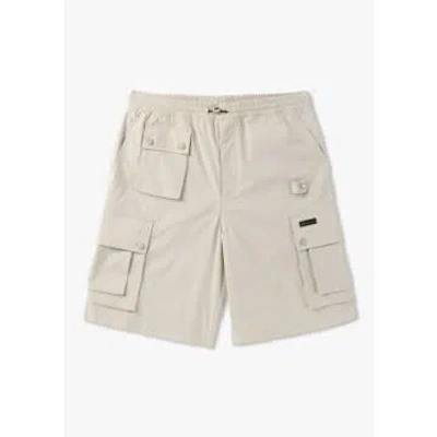 Belstaff Beige Castmaster Shorts In Shell