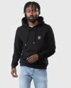 Belstaff Mens Pullover Logo Patch Hoodie In Black