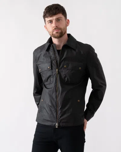 Belstaff Mens Tour Overshirt 105309 In Black