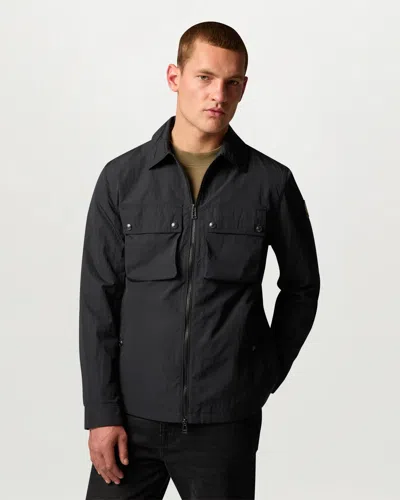 Belstaff Mens Tourer Overshirt In Black
