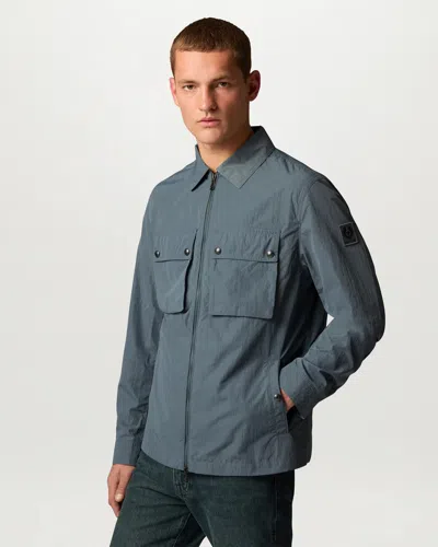 Belstaff Mens Tourer Overshirt In Gray