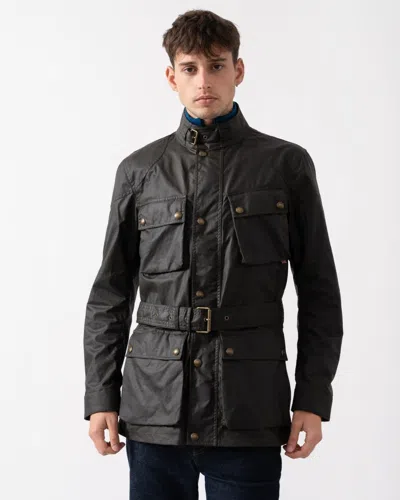 Belstaff Mens Trialmaster Jacket In Green