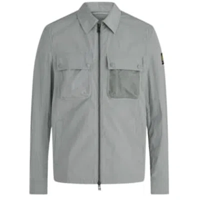 Belstaff Menswear Outline Overshirt In Grey