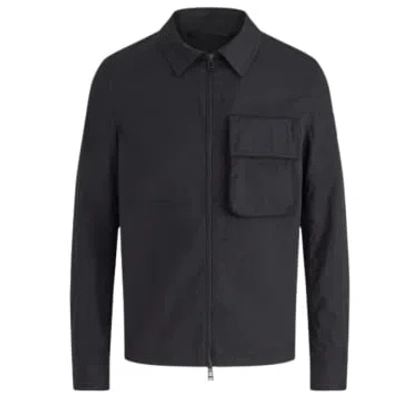 Belstaff Menswear Runner Overshirt In Black