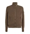 BELSTAFF MERINO WOOL-TRIM HYBRID WARD CARDIGAN