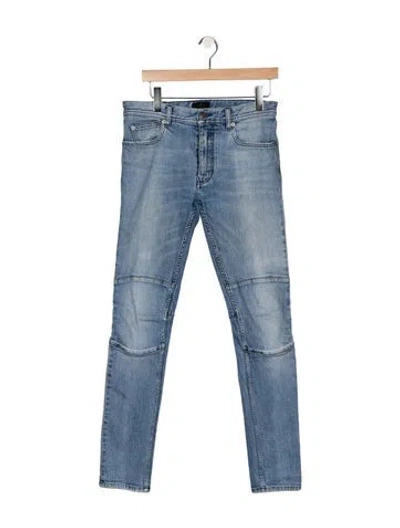 Pre-owned Belstaff Mid-rise Skinny Leg Jeans In Blue