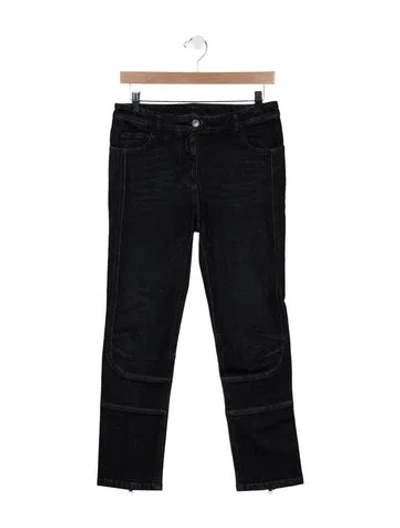 Pre-owned Belstaff Mid-rise Straight Leg Jeans In Blue