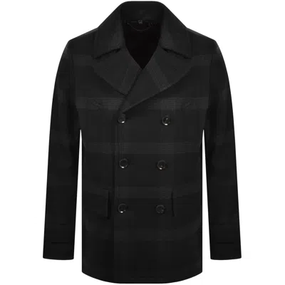 Belstaff Milford Peacoat Dark Charcoal In Black