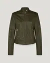 Belstaff Mollison Jacket In Army Olive