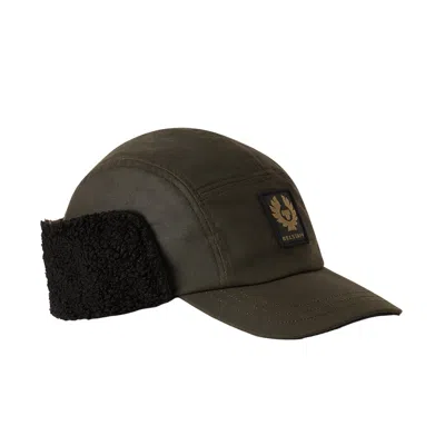 Belstaff Moorby Cap Faded Olive In Multi