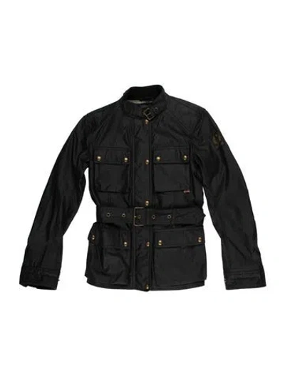 Pre-owned Belstaff Moto Jacket In Blue