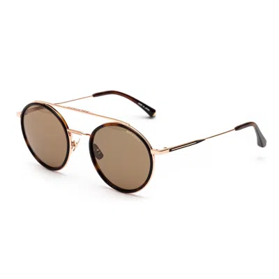 Belstaff Multicolor Titanium Sunglasses In Gold