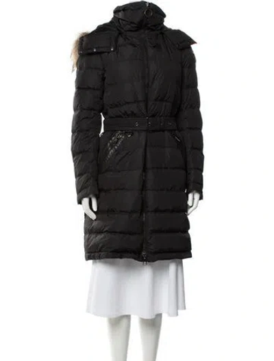 Pre-owned Belstaff Nylon Down Jacket In Black