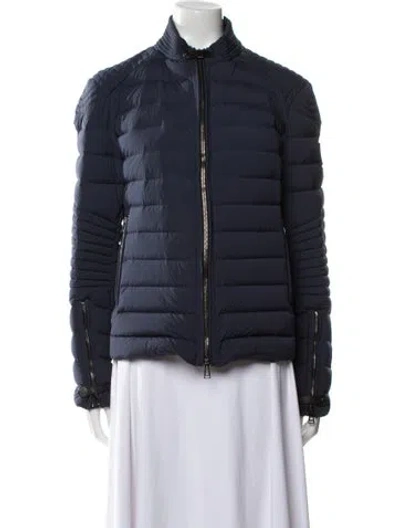 Pre-owned Belstaff Nylon Down Jacket In Blue