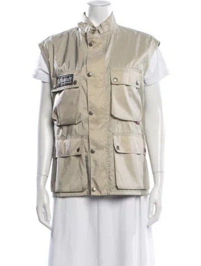 Pre-owned Belstaff Nylon Utility Jacket In Neutral