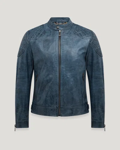 Belstaff Outlaw Jacket In Insignia Blue