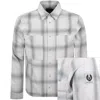 Belstaff Outpost Overshirt Grey In Gray