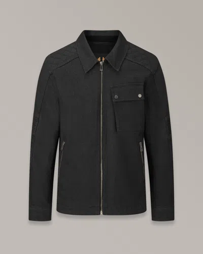 Belstaff Outrider Overshirt In Black