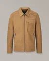 Belstaff Outrider Overshirt In British Khaki