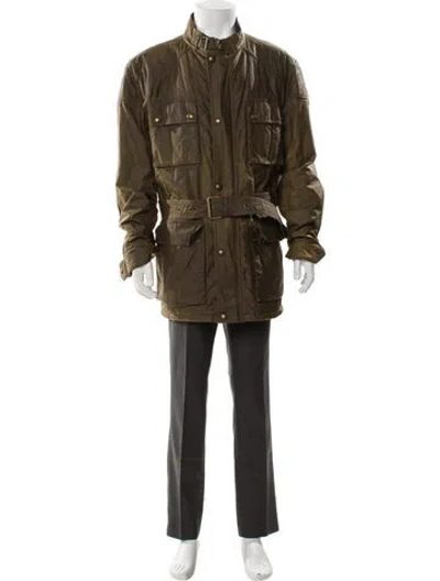 Pre-owned Belstaff Parka In Brown