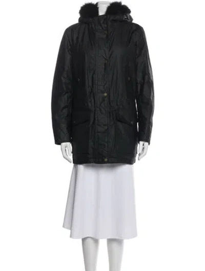 Pre-owned Belstaff Parka In Gray