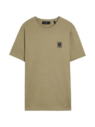 Belstaff Patch T-shirt In Brown