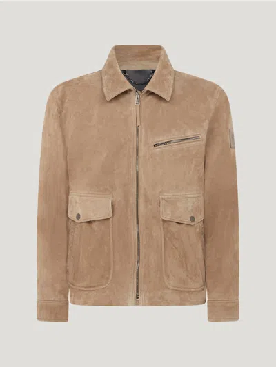 Belstaff Patterson Jacket In Washed Sand