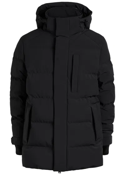 Belstaff Pendulum Padded Shell Coat In Black