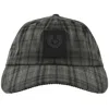Belstaff Phoenix Logo Cap Grey In Grey