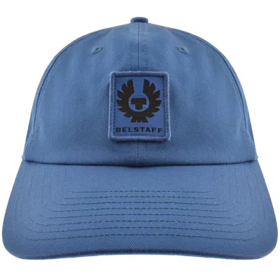 Belstaff Phoenix Logo Cap Marine Blue
