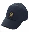 Belstaff Phoenix Logo Cap Navy In Navy