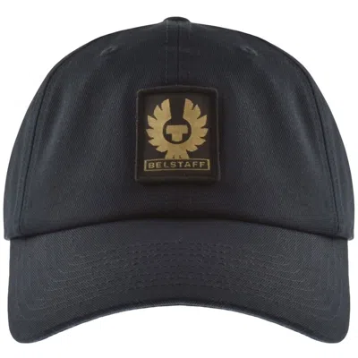 Belstaff Phoenix Logo Cap Navy In Blue