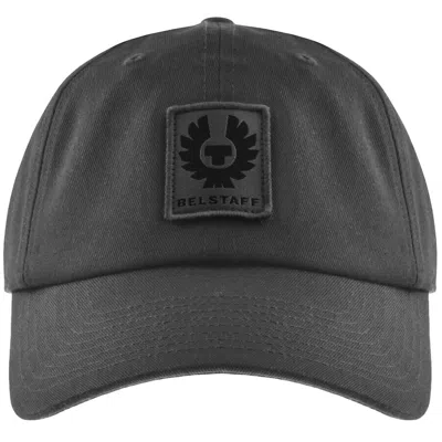 Belstaff Phoenix Logo Cap Tornado Grey In Gray