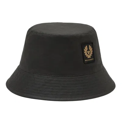 Belstaff Phoenix Wax Bucket Hat Black