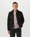 Belstaff Piston Trucker Jacket In Black