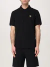 Belstaff Men Logo Polo In Black