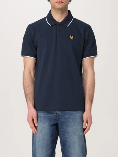 Belstaff Polo Shirt  Men Color Blue
